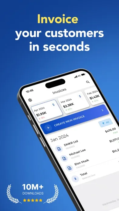 Invoice Fly - Receipt Maker应用截图