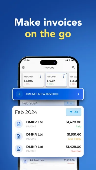 Invoice Fly - Receipt Maker应用截图