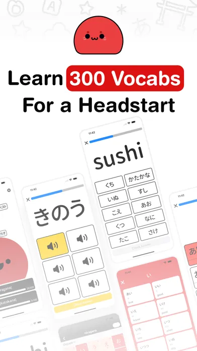 Zrzuty ekranu MARU: Learn Japanese Hiragana