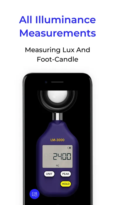 Ảnh chụp màn hình của Light Meter LM-3000