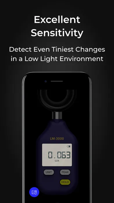 Ảnh chụp màn hình của Light Meter LM-3000