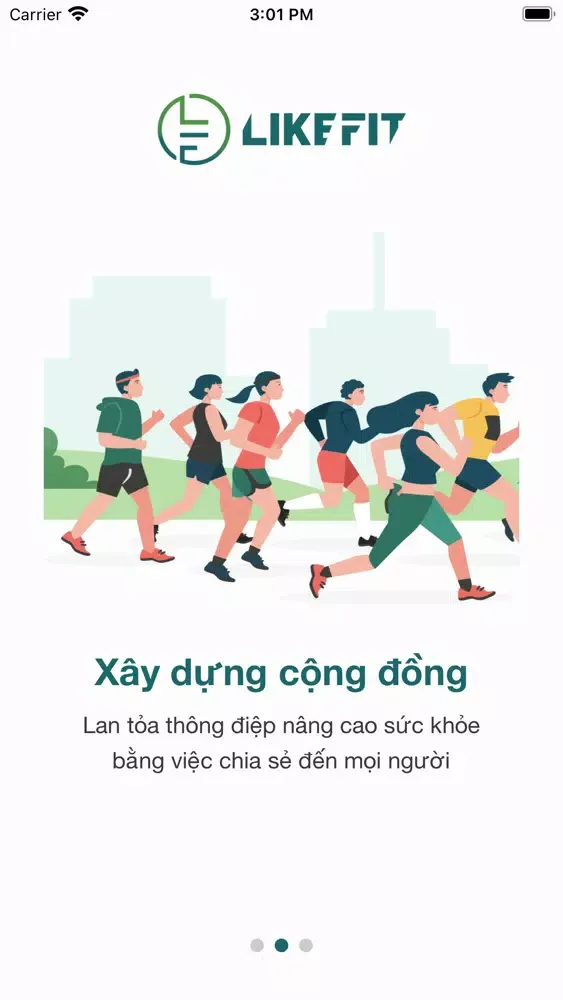 Screenshot di LikeFit