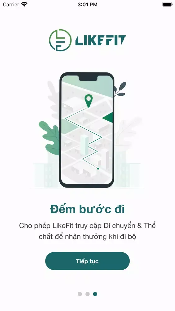Screenshot di LikeFit