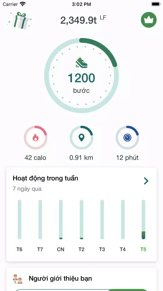 Screenshot di LikeFit