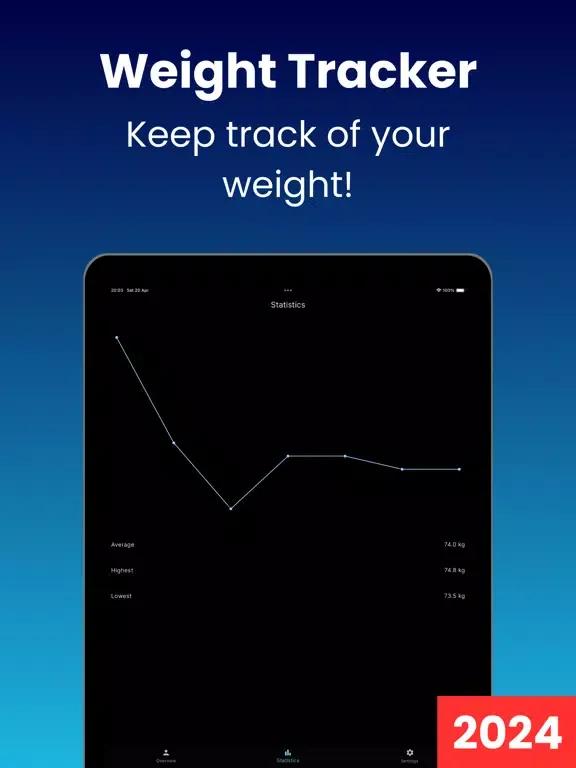 تصاویر Easy Weight Loss Tracker iPad 