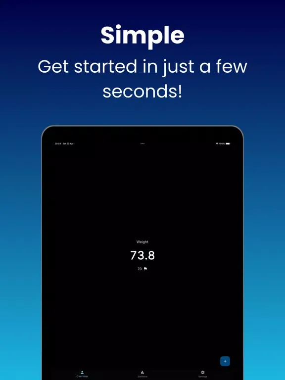 تصاویر Easy Weight Loss Tracker iPad 