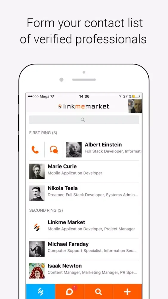 Ảnh chụp màn hình của linkme.market