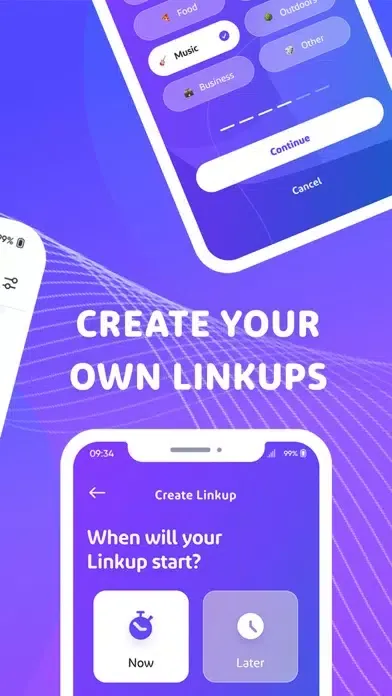 Linkup: Meet New People, IRL. سکرین شاٹس