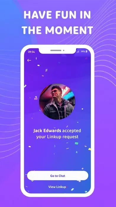 Linkup: Meet New People, IRL. سکرین شاٹس