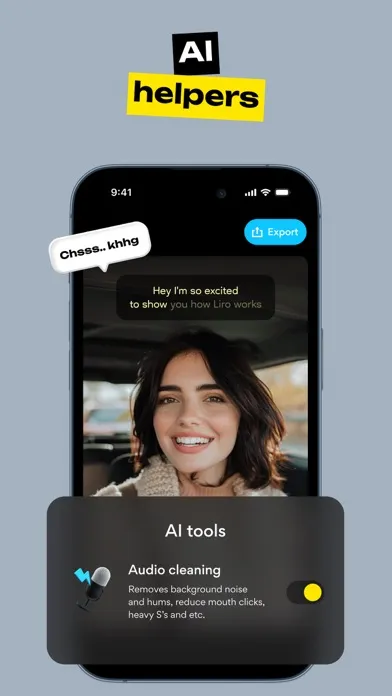 Liro: Auto Captions For Reels 스크린샷