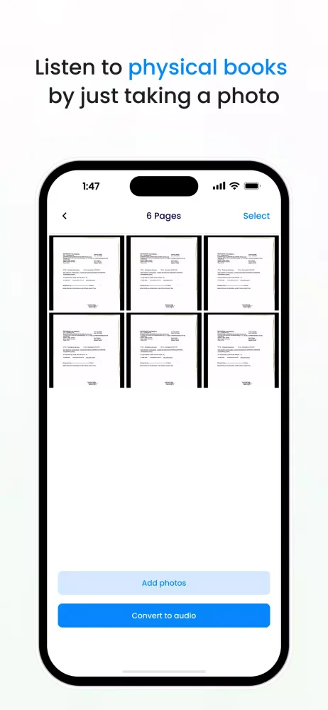 Screenshot di Listening