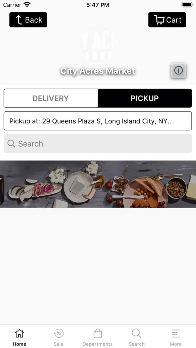 Capturas de tela do City Acres Market