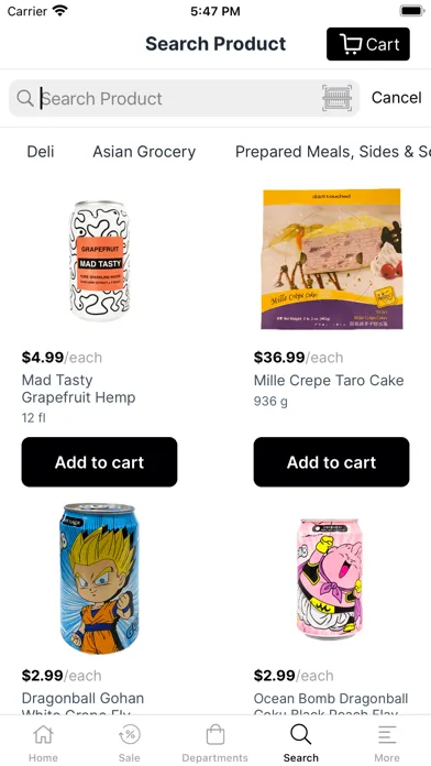 Capturas de tela do City Acres Market