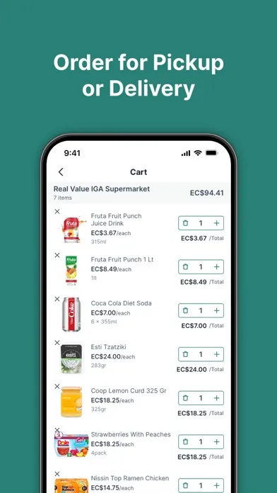 Real Value IGA Online Store Screenshots