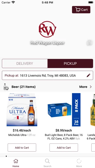Red Wagon Liquor应用截图