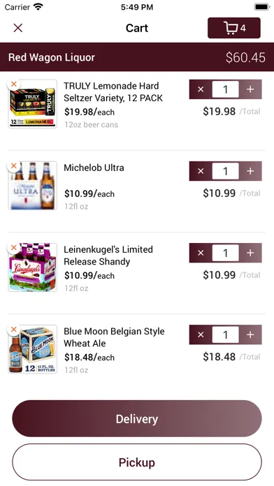 Red Wagon Liquor应用截图
