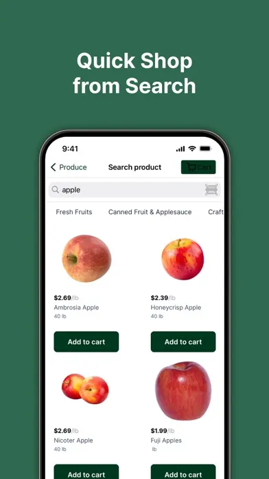 Robért Fresh Market سکرین شاٹس