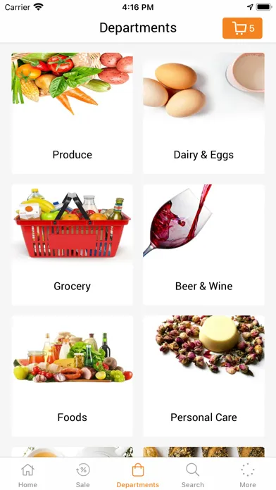 Tangkapan layar Goodwin's Organic Foods