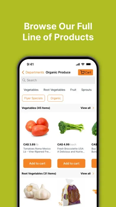 Greens Market Screenshots