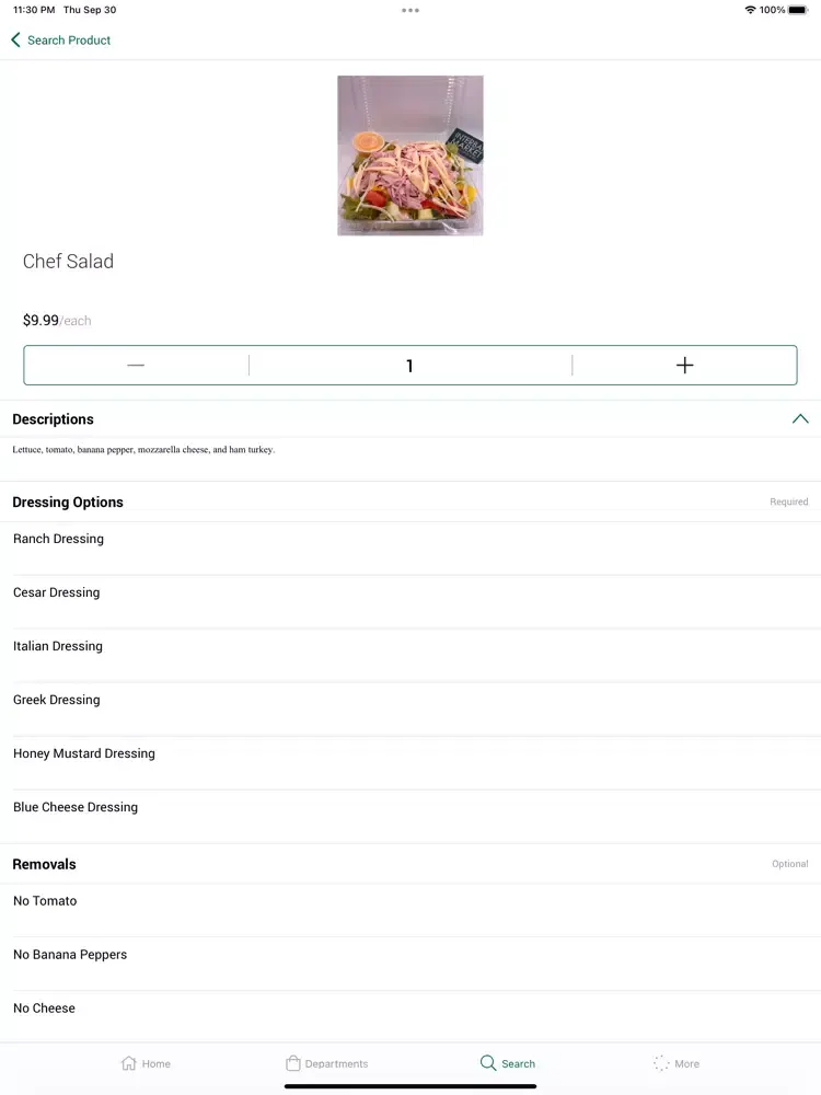 Screenshot di Interbay Market iPad 