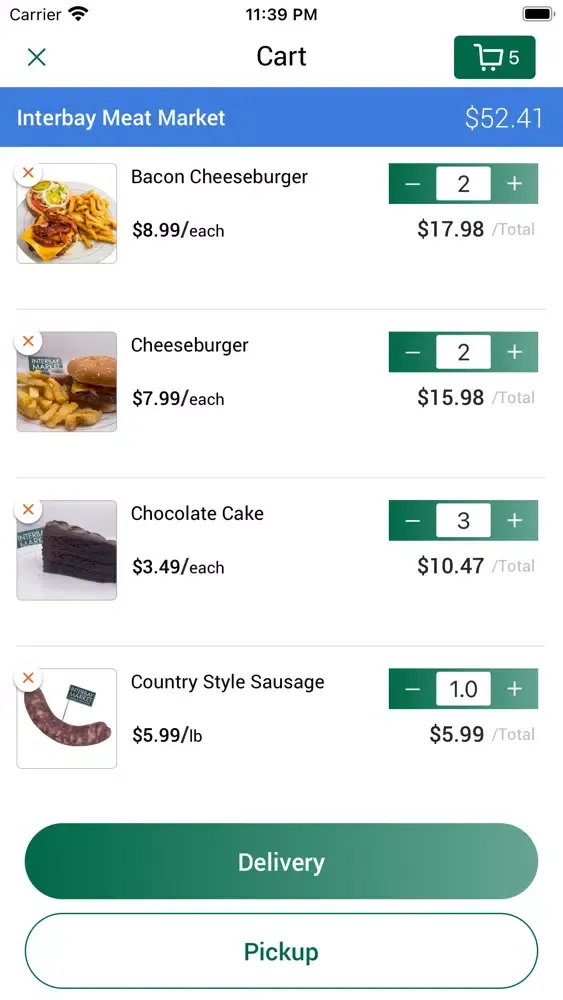 Screenshot di Interbay Market