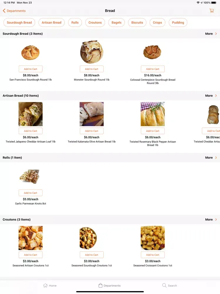 Screenshot di Pitchfork Pantry iPad 