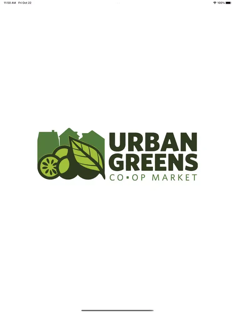 Urban Greens Co-op Market iPad 应用截图