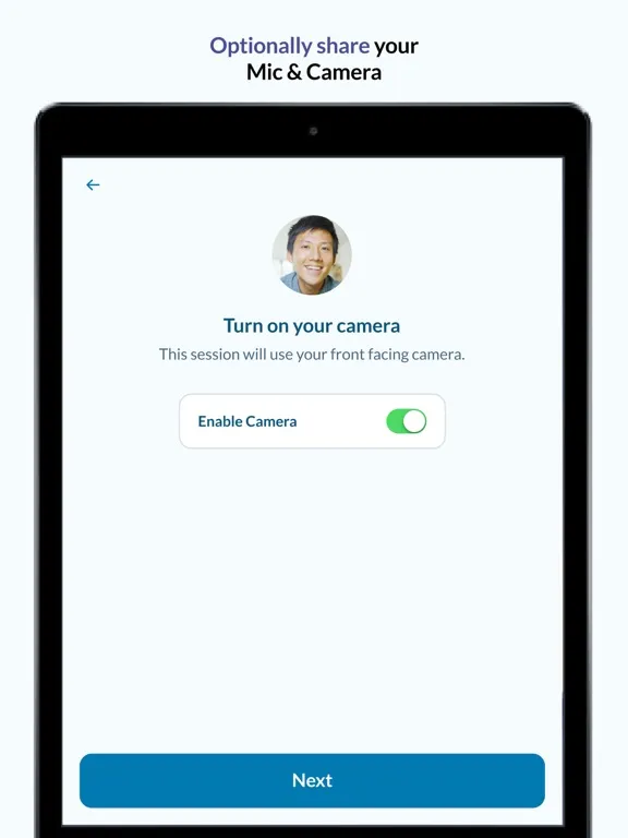 Lookback Participate iPad  স্ক্রিনশট