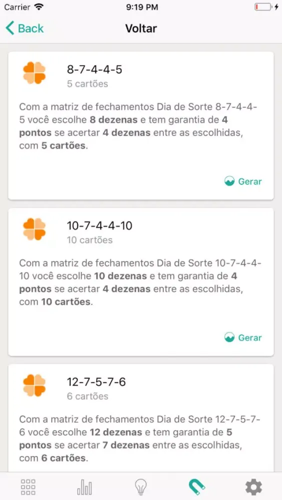 Loteria UP para profissionais स्क्रीनशॉट