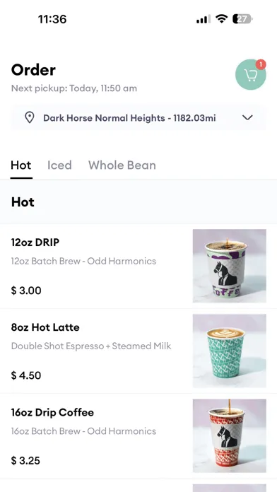 Dark Horse Coffee Roasters Ekran Görüntüleri
