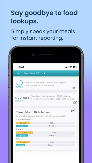 تصاویر TrackStar AI Food Assistant