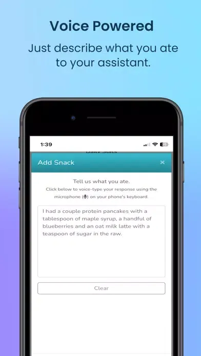 تصاویر TrackStar AI Food Assistant