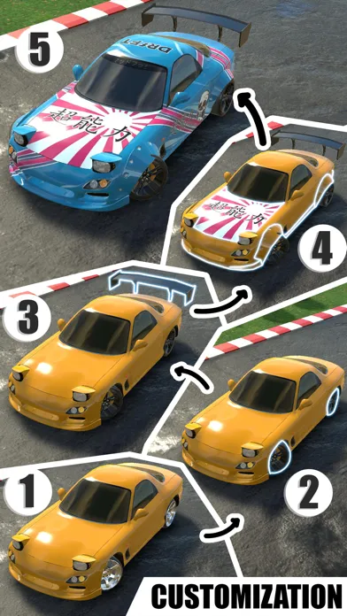 Capturas de tela do Drift Arena