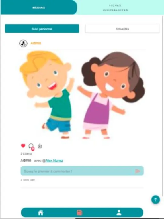 Ảnh chụp màn hình của Magic Garden Admin iPad