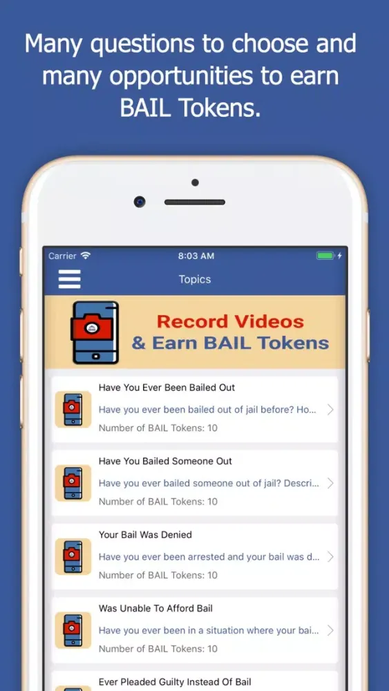 Bail Stories应用截图