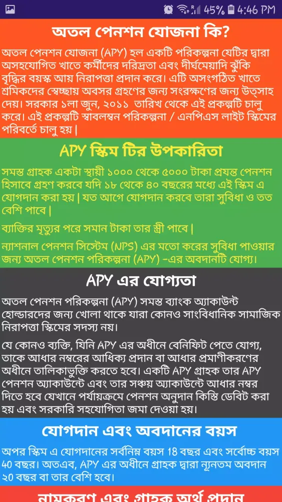পশ্চিমবঙ্গের প্রকল্প Screenshots
