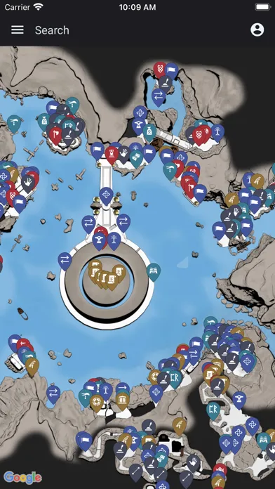 MapGenie: GoW Map سکرین شاٹس