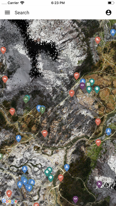 MapGenie: HZD Map Screenshots