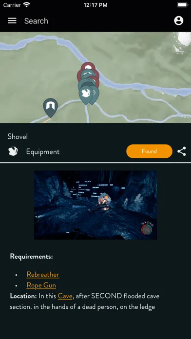 Скриншоты MapGenie: SOTF Map