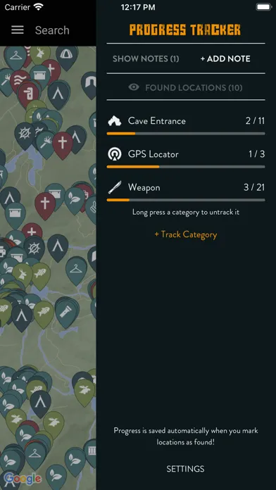 Скриншоты MapGenie: SOTF Map