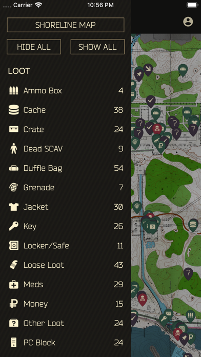 MapGenie: Tarkov Map Screenshots