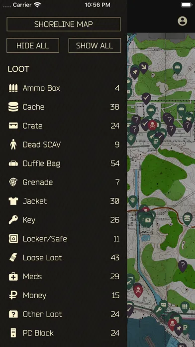 MapGenie: Tarkov Map Screenshots