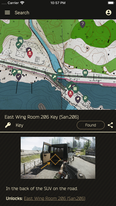 MapGenie: Tarkov Map Screenshots