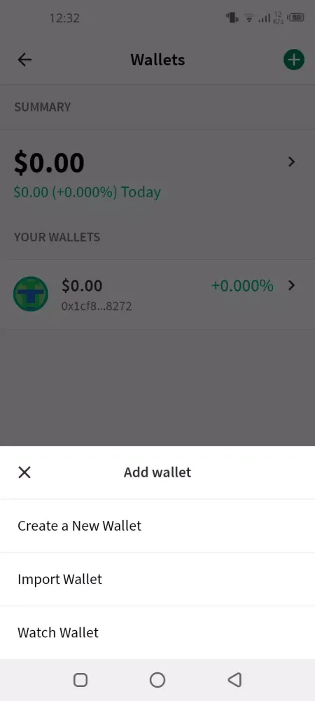 Marvellex Wallet スクリーンショット