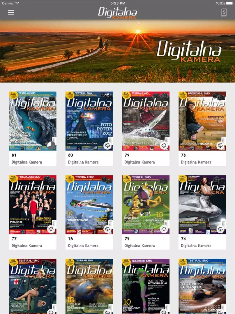 Zrzuty ekranu Digitalna Kamera iPad 