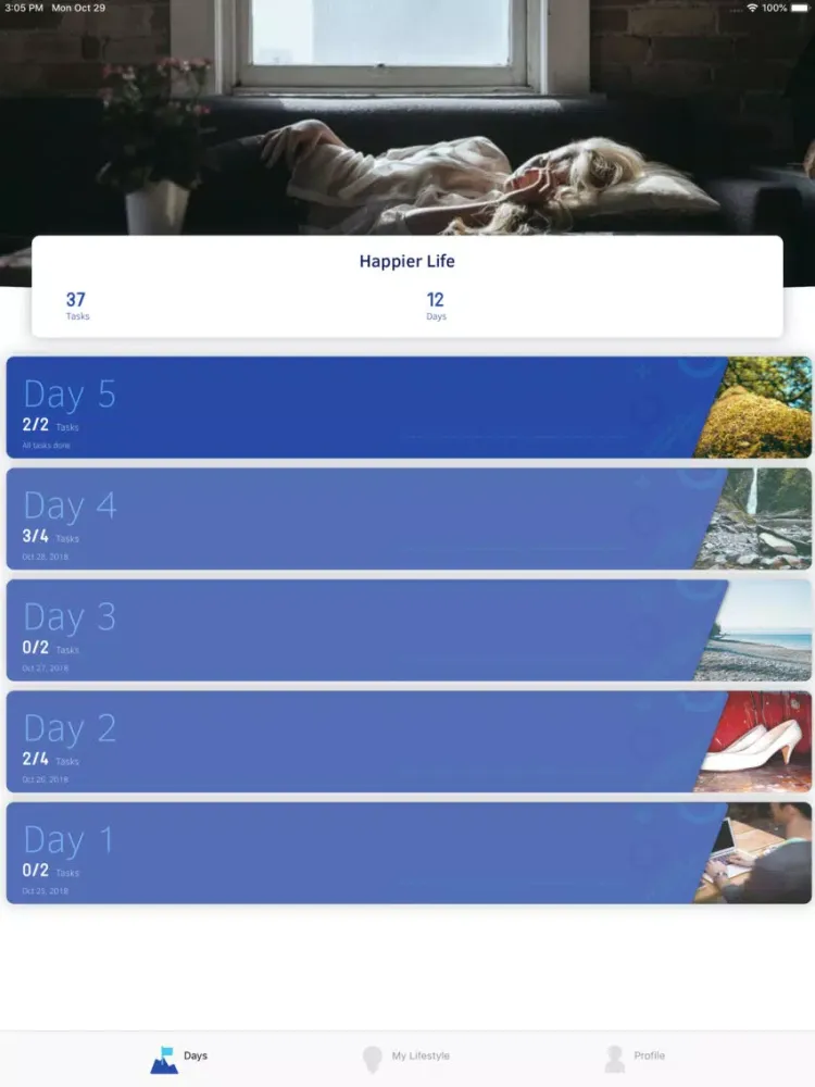 Zrzuty ekranu Vitachain iPad 