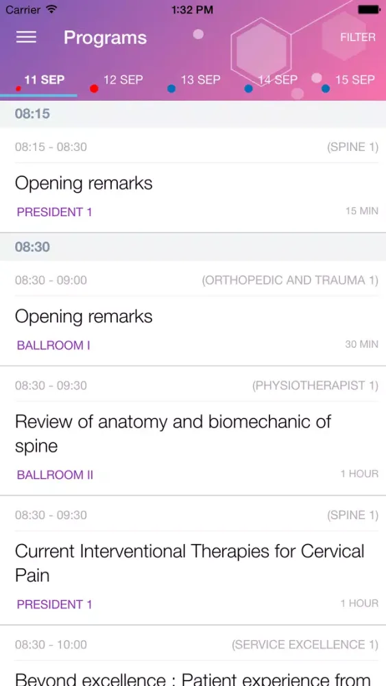 Screenshot di BDMS ACADEMIC ANNUAL MEETING