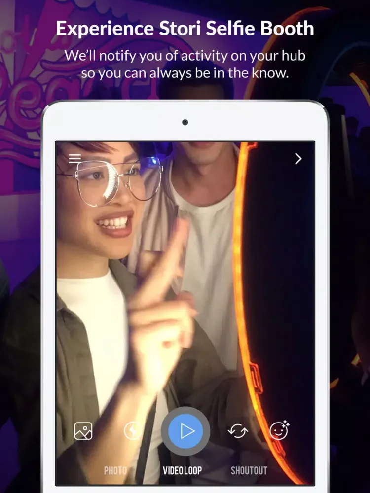 LiveStori iPad  سکرین شاٹس