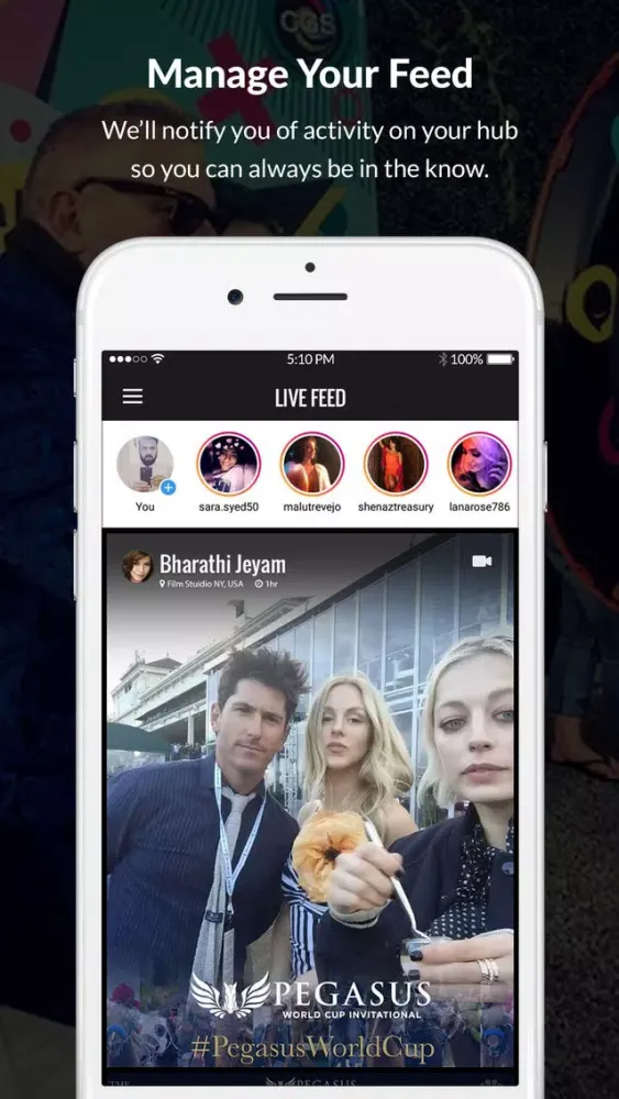 LiveStori سکرین شاٹس
