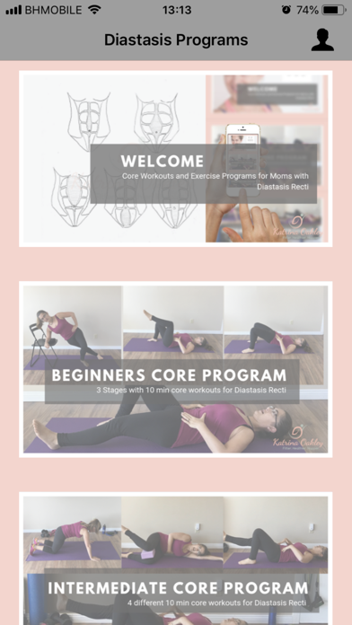 Скриншоты Diastasis Recti Workouts